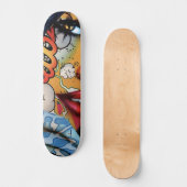 Skateboard Fille de graffiti urbain art Planche à roulettes (Recto)