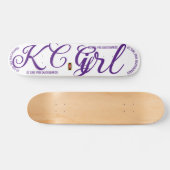 Skateboard Fille de KC Planche à roulettes (Horz)