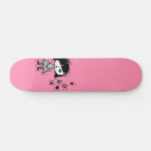 Skateboard fille de l'emo (Horz)