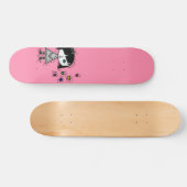 Skateboard fille de l'emo (Horz)
