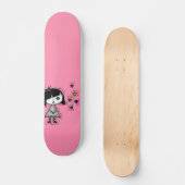 Skateboard fille de l'emo (Recto)