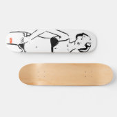 Skateboard Fille de panneau de patin (Horz)