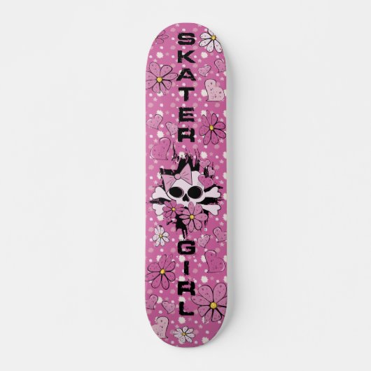 Skateboard Fille de patineur (Devant)