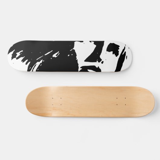 Skateboard Fille de puissance (Horz)