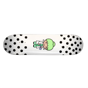 Skateboard Fille de scientifique