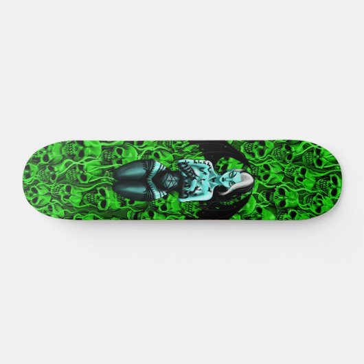 Skateboard fille de vampire (Horz)