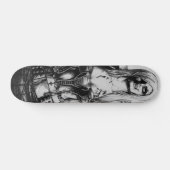 Skateboard Fille de zombi (Horz)