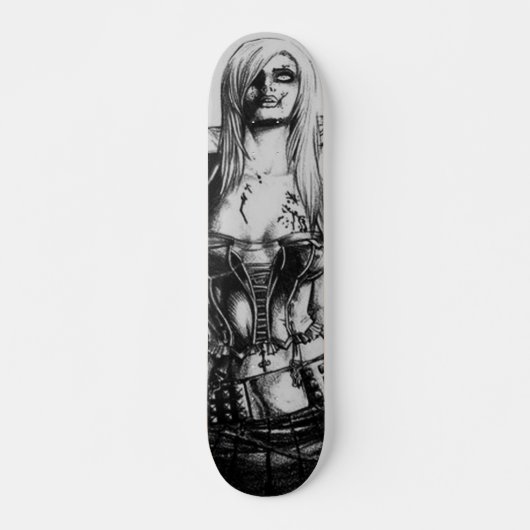 Skateboard Fille de zombi (Devant)