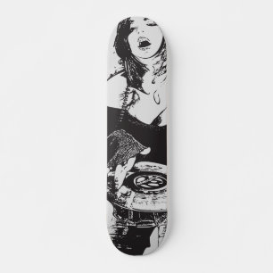 Skateboard FILLE DU TÉLÉPHONE AVEC VINYLE. ONHUITIÈME Origina