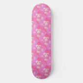 Skateboard Fille rose. Sculpture antique. (Recto)