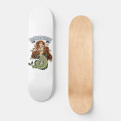 Skateboard Fille salée (Recto)