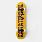 Skateboard Fille SUPÉRIEURE de karaté (Recto)