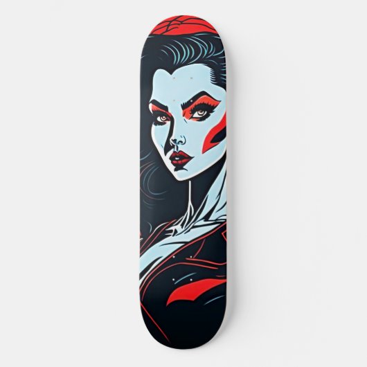Skateboard Fille Vamp (Recto)