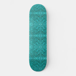 Skateboard Filles Blue Sparkle