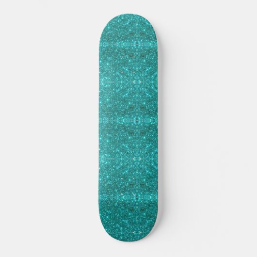 Skateboard Filles Blue Sparkle (Recto)