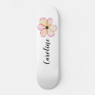 Skateboard Filles Florales Personnalisées