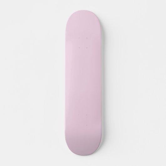 Skateboard Filles Rose Blank Vous Concevez 7 3/4 Pouces (Devant)