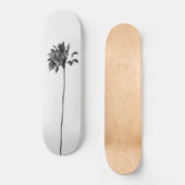 Skateboard Finesse de la paume noire et blanche #1 #tropical  (Recto)