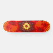 Skateboard Fire Web - Art fractal (Horz)