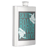 skateboard  flacon (Rechts)