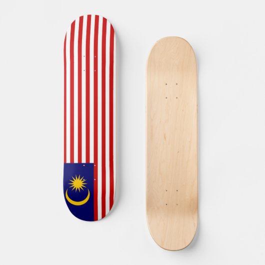 Skateboard Flag malaisien (Recto)