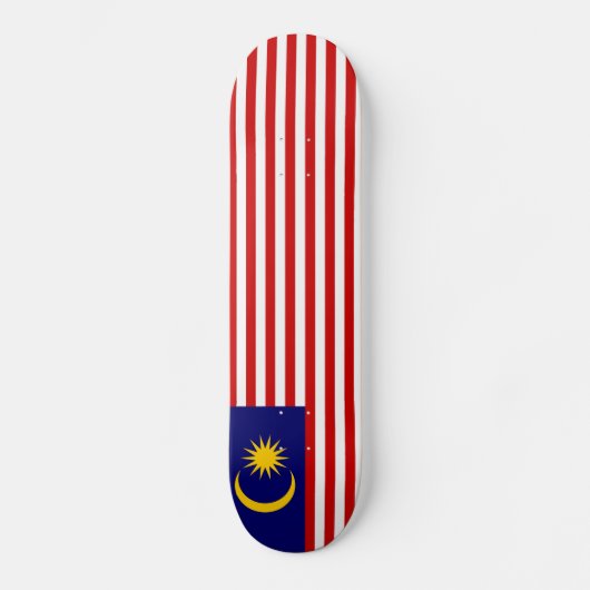 Skateboard Flag malaisien (Recto)