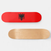Skateboard Flag of Albania (Horz)