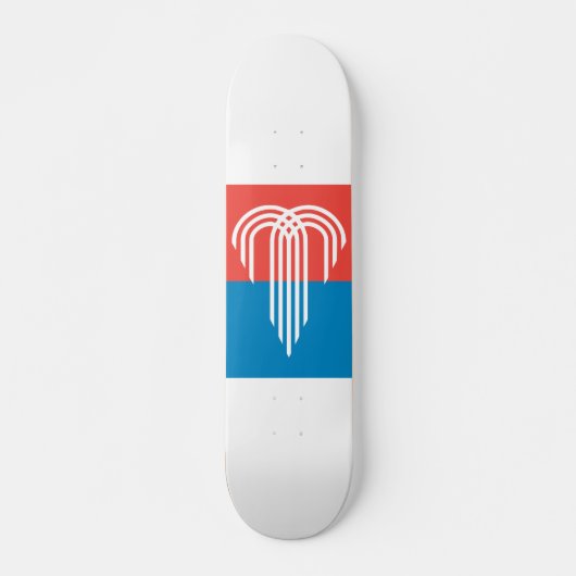 Skateboard Flag of Kansas City, Missouri (Devant)