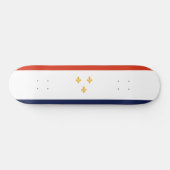 Skateboard Flag of New Orleans (Louisiana, USA) (Horz)