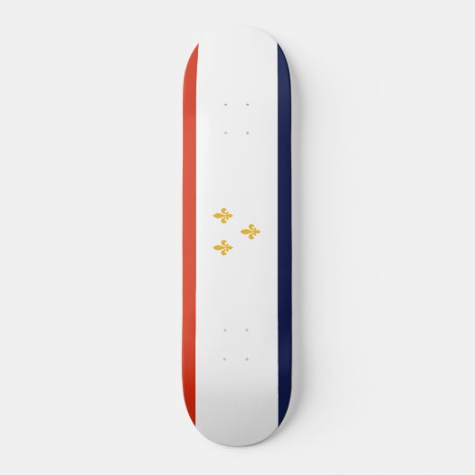 Skateboard Flag of New Orleans (Louisiana, USA) (Recto)