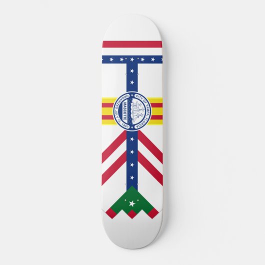 Skateboard Flag of Tampa, Floride (Recto)