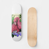Skateboard Flamant rose (Recto)