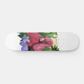 Skateboard Flamant rose (Horz)