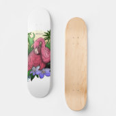 Skateboard Flamant rose (Recto)