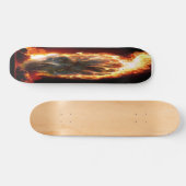 Skateboard flamant-Tête Morte (Horz)