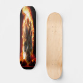Skateboard flamant-Tête Morte (Recto)