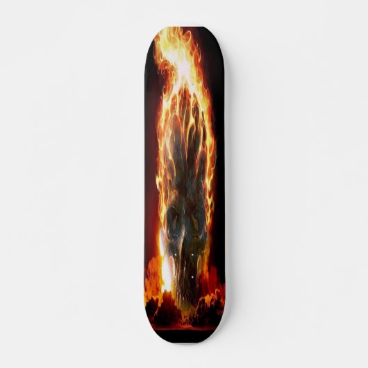 Skateboard flamant-Tête Morte (Devant)