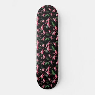Skateboard Flamants roses Love Motif 4