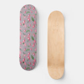 Skateboard Flamants roses Love Motif 6 (Recto)
