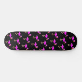 Skateboard Flamants roses mignons - Joyeux (Horz)