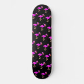 Skateboard Flamants roses mignons - Joyeux (Recto)