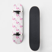 Skateboard Flamants roses roses 2 (Recto)