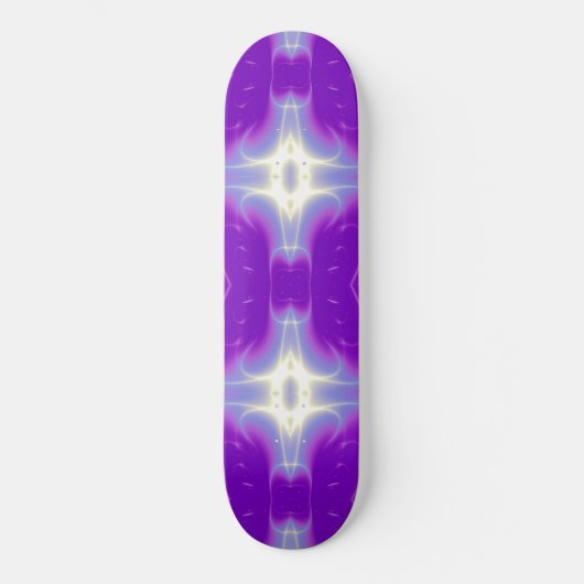 Skateboard FLAME FRACTALE, violet violet (Recto)