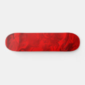 Skateboard Flame rouge en marbre gras (Horz)