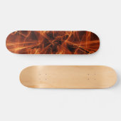Skateboard Flames Fire Skate (Horz)