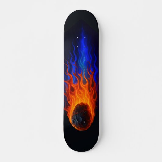 Skateboard Flaming Meteor (Devant)