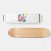Skateboard Flamingo rose tropicale/Floride (Horz)