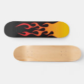 Skateboard Flamme de hot rod (Horz)