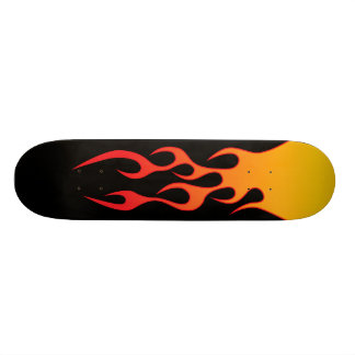 Skateboard Flamme de hot rod