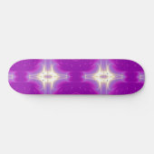 Skateboard FLAMME FRACTAL, violet violet rose (Horz)